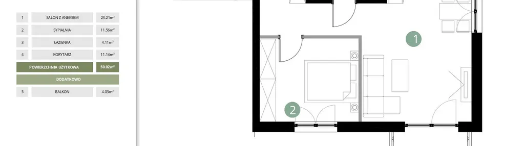 Mieszkanie w inwestycji: Parkowa Aura