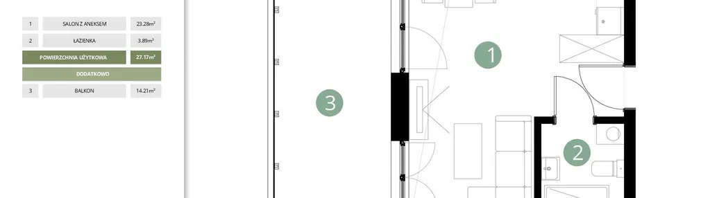 Mieszkanie w inwestycji: Parkowa Aura