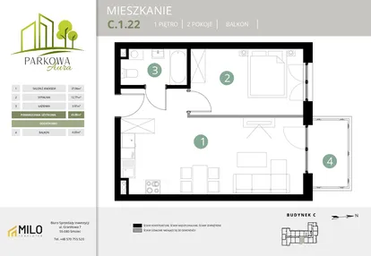 Mieszkanie w inwestycji: Parkowa Aura
