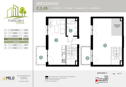 Mieszkanie w inwestycji: Parkowa Aura