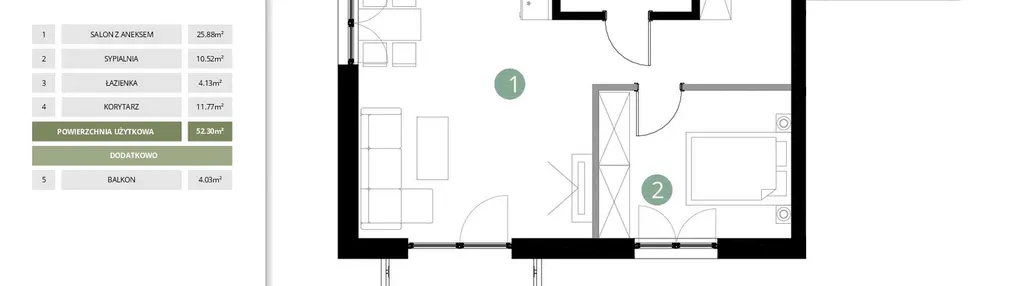 Mieszkanie w inwestycji: Parkowa Aura