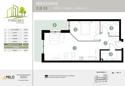 Mieszkanie w inwestycji: Parkowa Aura