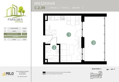 Mieszkanie w inwestycji: Parkowa Aura