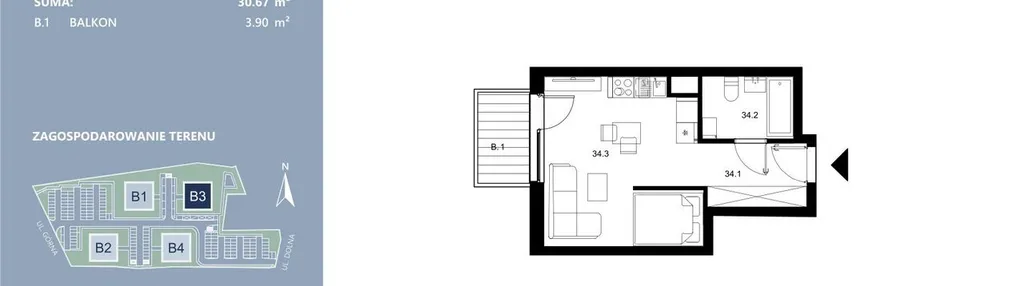 Mieszkanie w inwestycji: Area Park etap II
