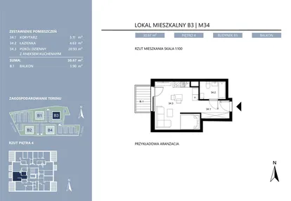 Mieszkanie w inwestycji: Area Park etap II