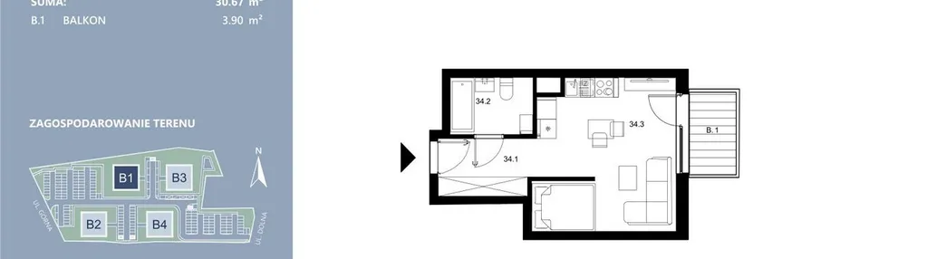 Mieszkanie w inwestycji: Area Park etap II
