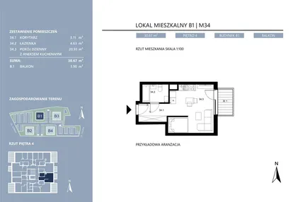 Mieszkanie w inwestycji: Area Park etap II