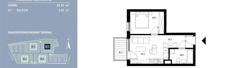 Mieszkanie w inwestycji: Area Park etap II