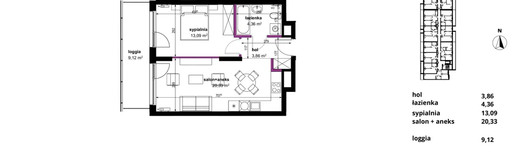Mieszkanie w inwestycji: Wojciechowska Square etap II