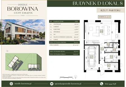 Dom w inwestycji: Osiedle Borowina - Cichy Zakątek