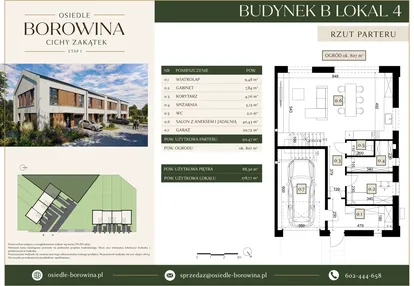 Dom w inwestycji: Osiedle Borowina - Cichy Zakątek