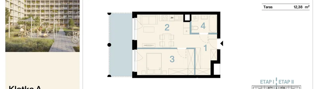 Mieszkanie w inwestycji: Koronki Apartamenty Korfantego