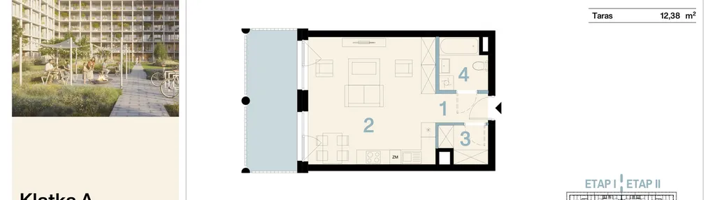Mieszkanie w inwestycji: Koronki Apartamenty Korfantego