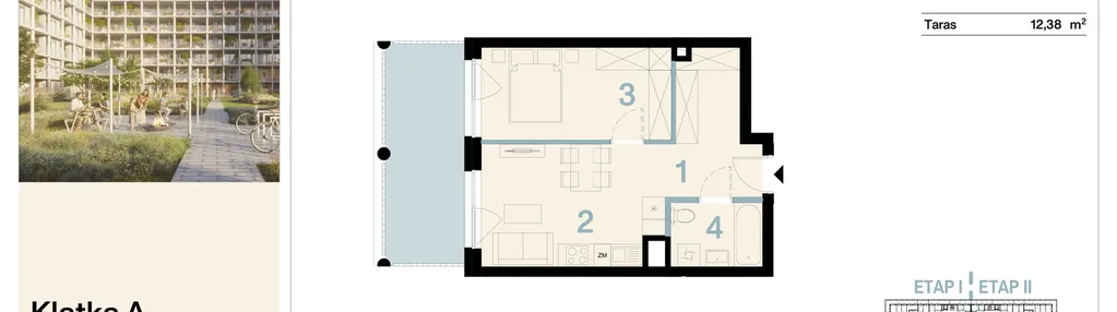 Mieszkanie w inwestycji: Koronki Apartamenty Korfantego
