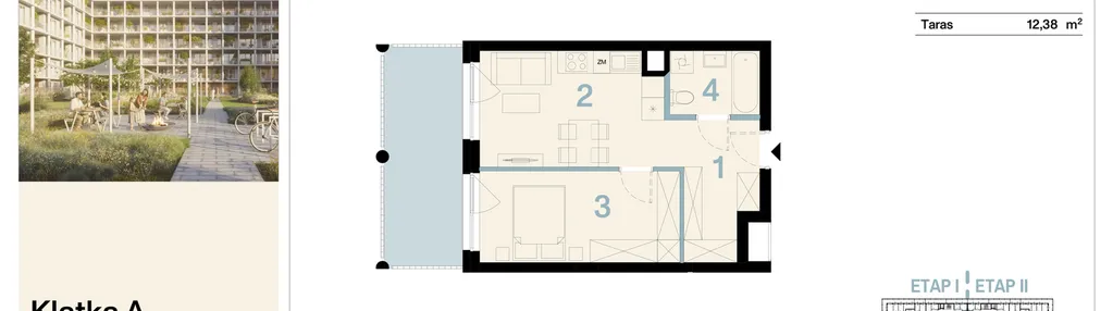 Mieszkanie w inwestycji: Koronki Apartamenty Korfantego