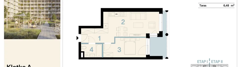 Mieszkanie w inwestycji: Koronki Apartamenty Korfantego