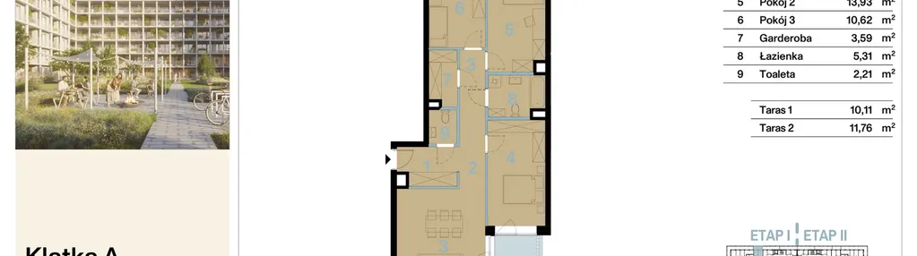 Mieszkanie w inwestycji: Koronki Apartamenty Korfantego