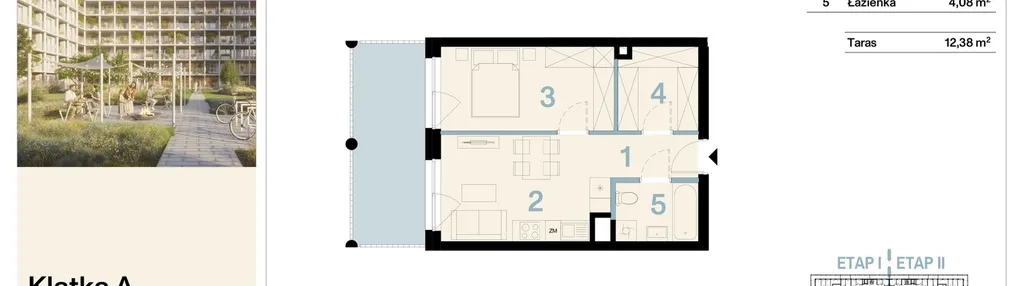 Mieszkanie w inwestycji: Koronki Apartamenty Korfantego