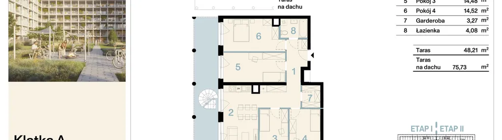 Mieszkanie w inwestycji: Koronki Apartamenty Korfantego - Etap I