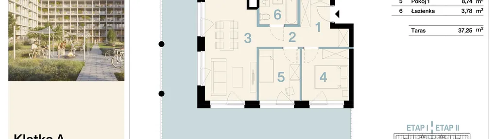Mieszkanie w inwestycji: Koronki Apartamenty Korfantego