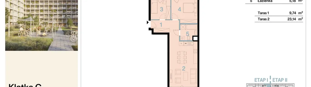 Mieszkanie w inwestycji: Koronki Apartamenty Korfantego