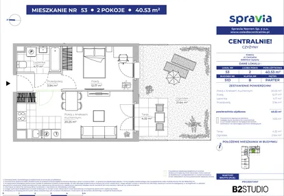 Mieszkanie w inwestycji: Centralnie! Czyżyny