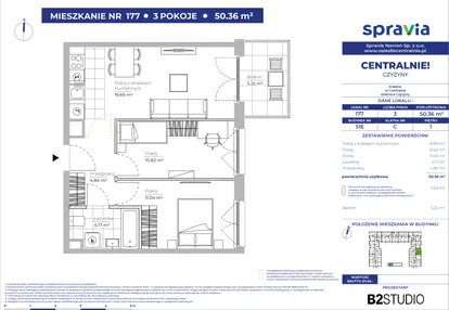 Mieszkanie w inwestycji: Centralnie! Czyżyny