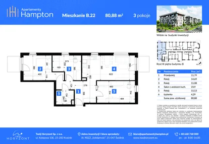 Mieszkanie w inwestycji: Apartamenty Hampton
