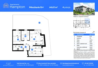 Mieszkanie w inwestycji: Apartamenty Hampton