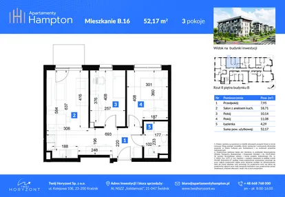 Mieszkanie w inwestycji: Apartamenty Hampton