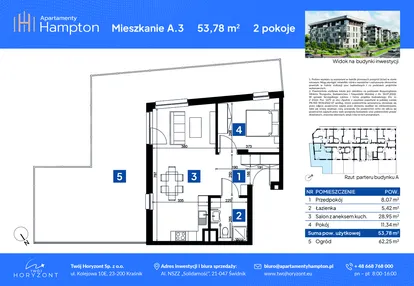 Mieszkanie w inwestycji: Apartamenty Hampton