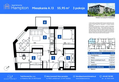 Mieszkanie w inwestycji: Apartamenty Hampton