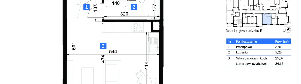 Mieszkanie w inwestycji: Apartamenty Hampton