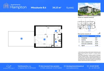 Mieszkanie w inwestycji: Apartamenty Hampton