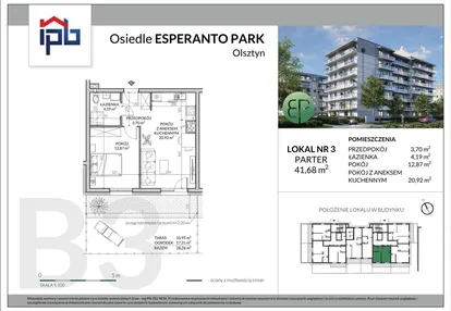 Mieszkanie w inwestycji: Esperanto Park etap III