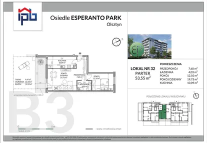 Mieszkanie w inwestycji: Esperanto Park etap III