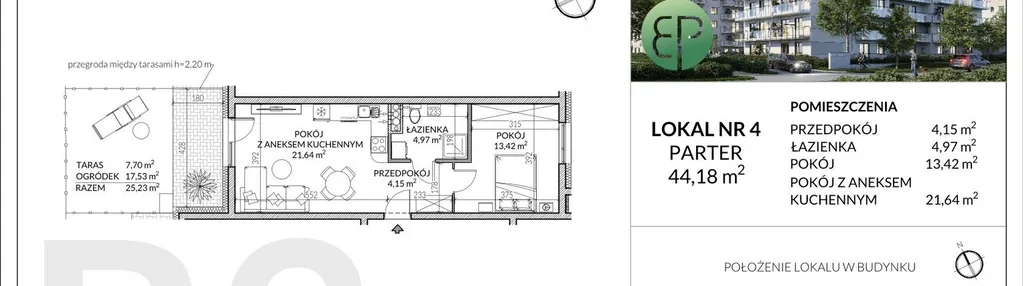 Mieszkanie w inwestycji: Esperanto Park etap III