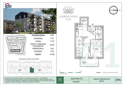 Mieszkanie w inwestycji: Gardenika Park