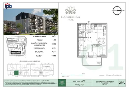 Mieszkanie w inwestycji: Gardenika Park