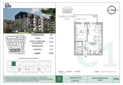 Mieszkanie w inwestycji: Gardenika Park