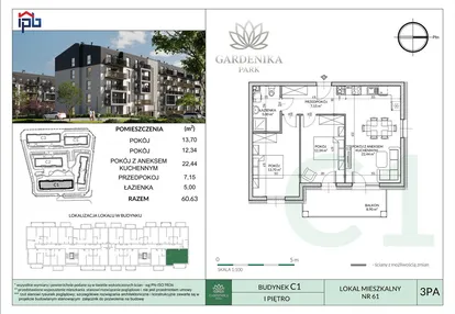 Mieszkanie w inwestycji: Gardenika Park