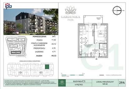 Mieszkanie w inwestycji: Gardenika Park