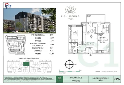 Mieszkanie w inwestycji: Gardenika Park