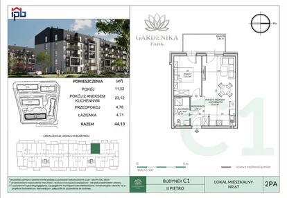 Mieszkanie w inwestycji: Gardenika Park