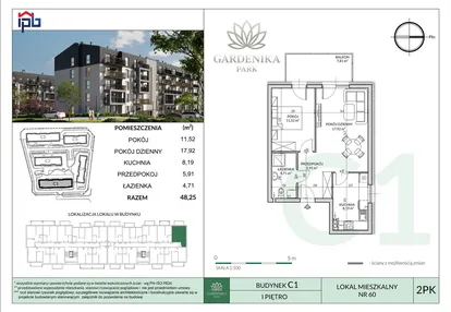 Mieszkanie w inwestycji: Gardenika Park