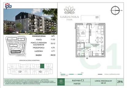 Mieszkanie w inwestycji: Gardenika Park