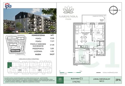 Mieszkanie w inwestycji: Gardenika Park