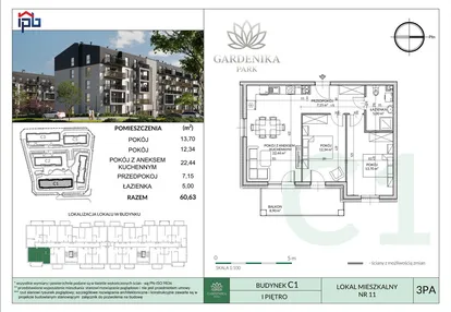 Mieszkanie w inwestycji: Gardenika Park