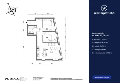 Mieszkanie w inwestycji: Westerplatte5a