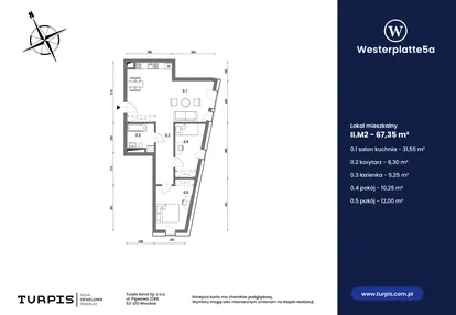 Mieszkanie w inwestycji: Westerplatte5a